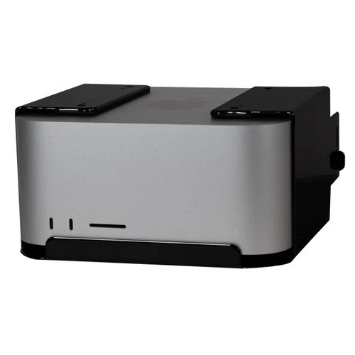 Sonnet MacCuff Studio Steel Bracket to Mount and Secure a Mac Studio Computer Under a Desk or to a Wall Sonnet MacCuff Studio Steel Bracket to Mount and Secure a Mac Studio Computer Under a Desk or to a Wall